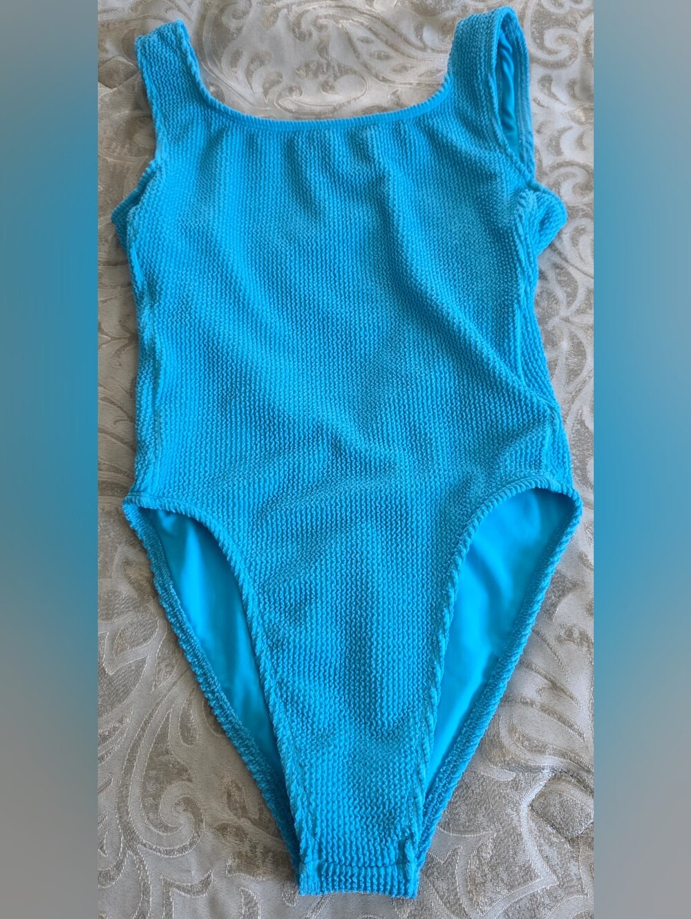 Daily Drills Bondi Ribbed One Piece Swimsuit Nwot